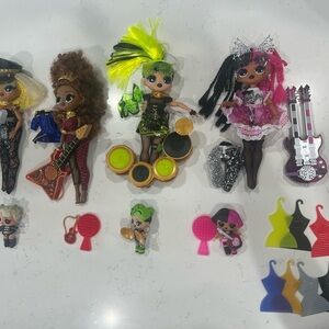 L.O.L. Surprise! Rock Band Dolls Set
